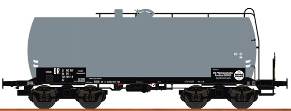 Brawa 49603 - German Tank Car ZZ VEB GERMED of the DR