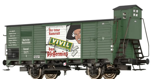 Brawa 49743 - Covered Freight Car G10 Vivil 