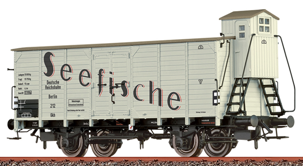 Brawa 49796 - Refrigerator Car Gkh Fischwag