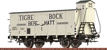 Brawa 49887 - French Freight Car wf² of the SNCF, Tigre Bock