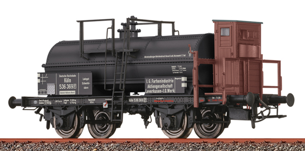 Brawa 50080 - Tank Car 2-axle Z [P] I.G. Farbenindustrie