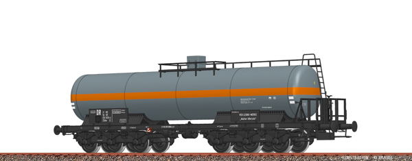 Brawa 50093 - German Gas Tank Car 6-axle ZZdw VEB Leuna-Werke