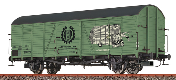 Brawa 50499 - Covered Freight Car Glt A. Pöttinger