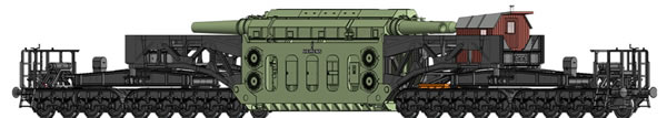 Brawa 50514 - Heavy Duty Freight Car Uaai [9950] DR