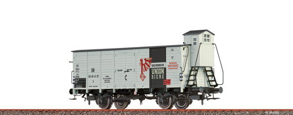 Brawa 50705 - German Covered Freight Car G10 Sächsische Union Biere