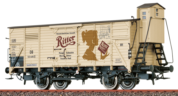 Brawa 50950 - Covered Freight Car G10 Ritter Sport