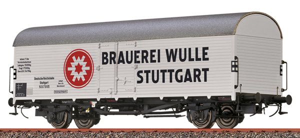 Brawa 50952 - Refrigerator Car Tnfhs38 Brauerei Wulle