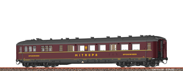 Brawa 51074 - German Dining Car WR4u-39 MITROPA