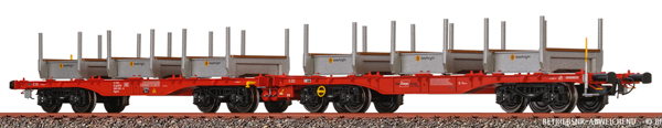 Brawa 51141 - Flat Car Sggrrs