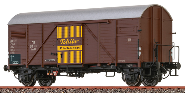 Brawa 51186 - Covered Freight Car Gmh35 Tchibo