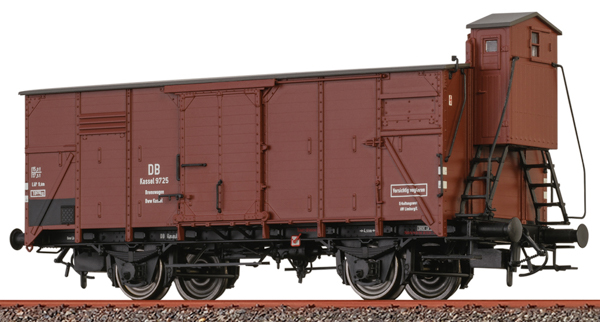 Brawa 51247 - Covered Freight Car G 02 Brake Carriage