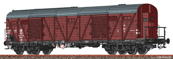 Brawa 51266 - Covered Freight Car GGrhs