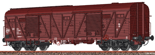 Brawa 51270 - Covered Freight Car Gaghmqrs-v