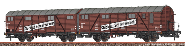 Brawa 51301 - Covered Freight Car Gllmehs52