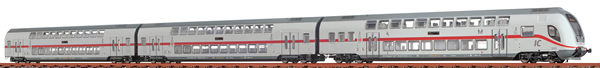 Brawa 64512 - 3pc Double Decker Passenger IC2-Set