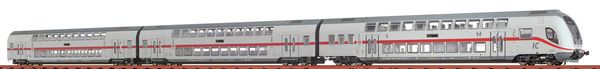 Brawa 64523 - 3pc TWINDEXX VARIO Double-Deck Passenger Coaches