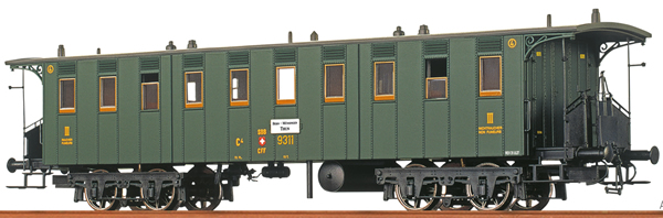 Brawa 65011 - Swiss Passenger Coach C4 of the SBB