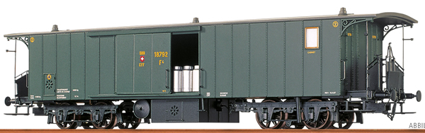 Brawa 65012 - Swiss Luggage Cart of the SBB