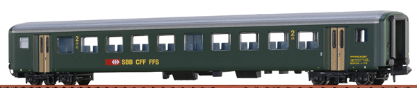 Brawa 65235 - N Passenger Coach EW II SBB, IV