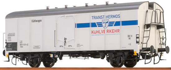 Brawa 67110 - Refrigerator Car UIC Standard 1 “Transthermos Kühlverkehr” DB