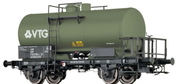 Brawa 67518 - German Tank Car Z[P] VTG of the DB-AG