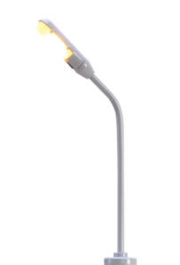 Brawa 83000 - Curved Mast Light, Pin-Socket with LED