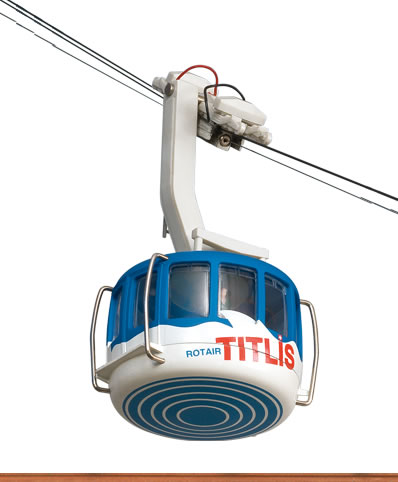 Brawa H0 Scale 6253 Cable Car Headpiece For Mountain Station With Motor - New + Original Packaging