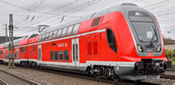 Brawa 44502 German 3pc TWINDEXX Vario Double-Deck Train of the DB AG (DC Digital Extra w/Sound)