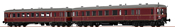 2pc German Railcar VT 60.5+945 of the DB (DCC Sound Decoder)