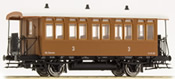 Austrian Passenger Coach Cu of the BBÖ