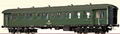 German Passenger Coach Bye-36/50 of the DB