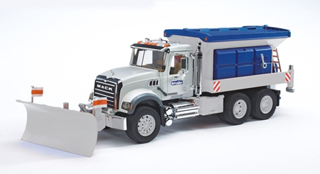 Bruder 02816 - MACK Granite Snow Plow Truck