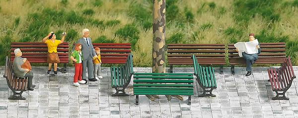 Busch 1149 - 12 Park Benches