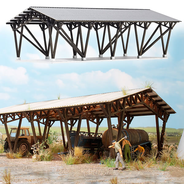 Busch 1418 - Farm Equipment Shelter