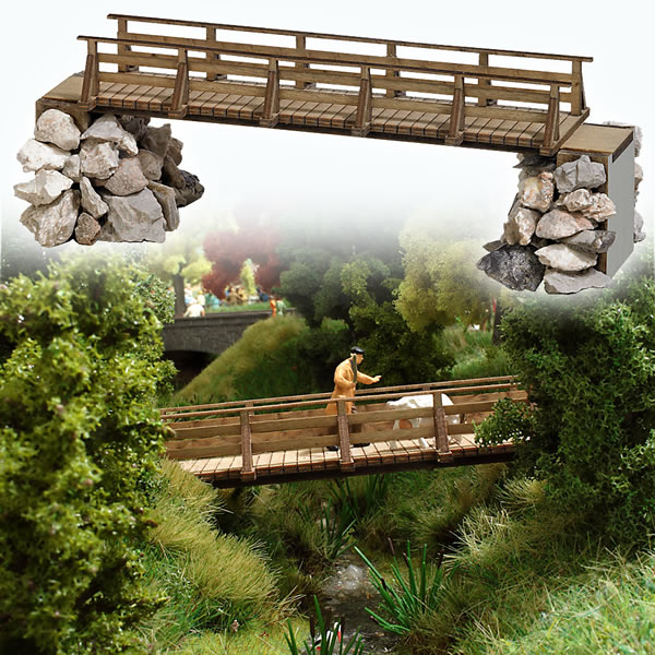 Busch 1497 - Wooden Bridge