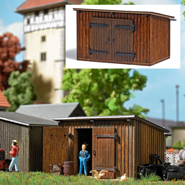 Busch 1594 - Wooden Shed