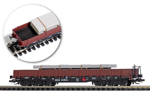 Busch 31160 - Flat Car Samms DR