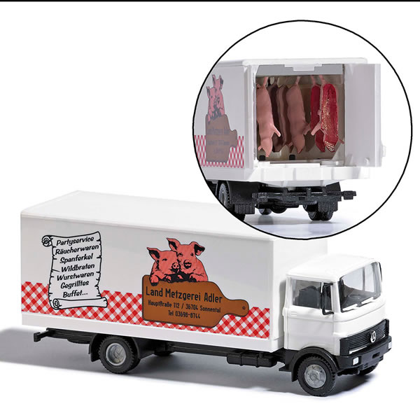 Busch 40702 - Mercedes-Benz LP809 Butchers Shop