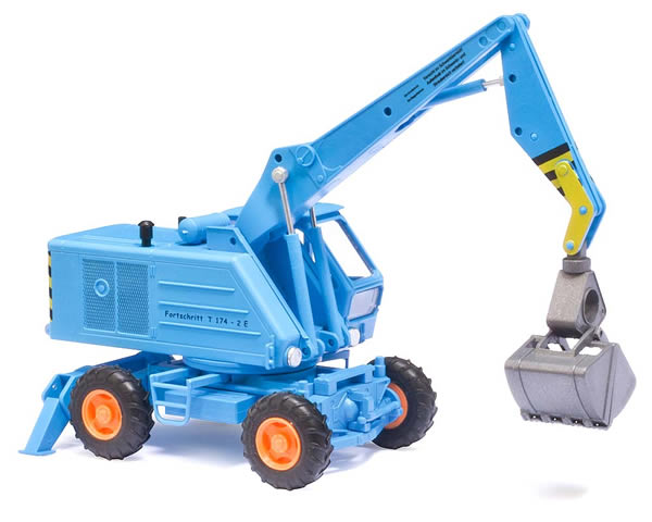 Busch 42880 - T174-2 E Excavator blue