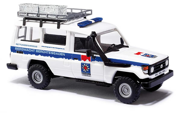 Busch 43517 - Toyota HZJ 78, Berchtesgaden mountain rescue service