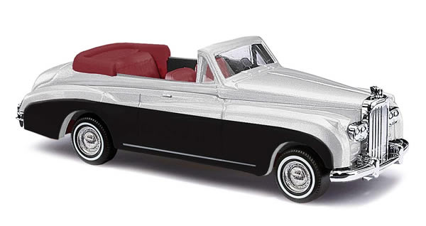 Busch 44451 - Bentley SerieIII Cabrio, Metallic Silber