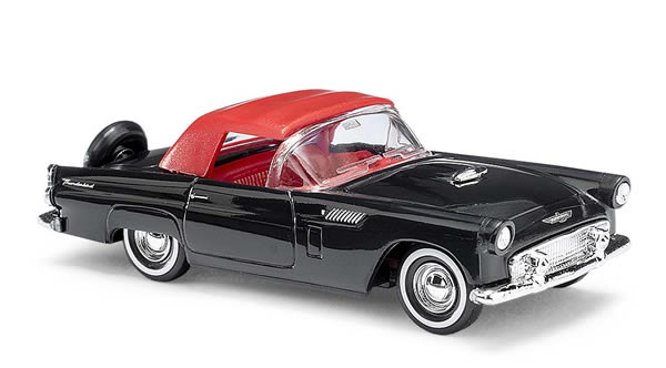 Busch 45238 - Ford Thunderbird Cabrio closed, black 