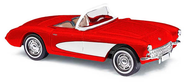 Busch 45409 - Chevrolet Corvette Convertible 56, open