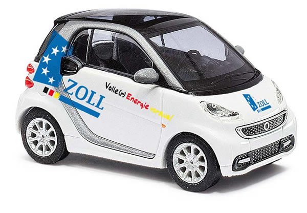 Busch 46215 - Smart Fortwo Coupé 2012 Customs, White