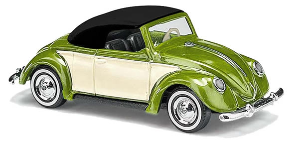 Busch 46735 - VW Hebmüller Cabrio 2-F »Metallica« Grün