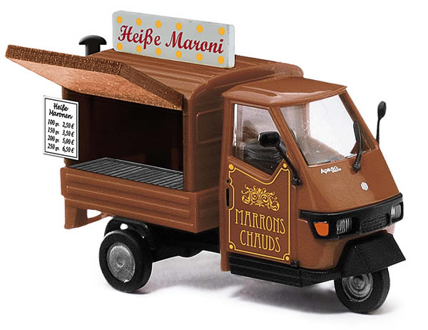 Busch 48495 - Piaggio Ape 50, Heiße Maroni