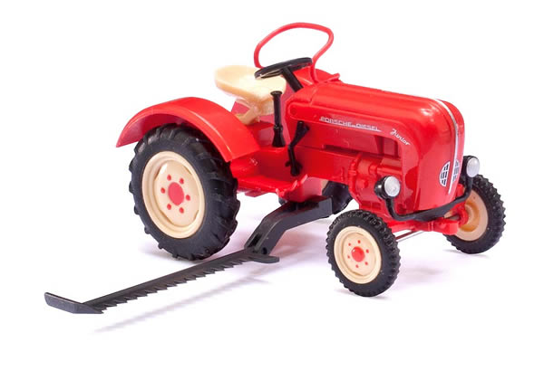 Busch 50003 - Porsche Tractor w/Mower