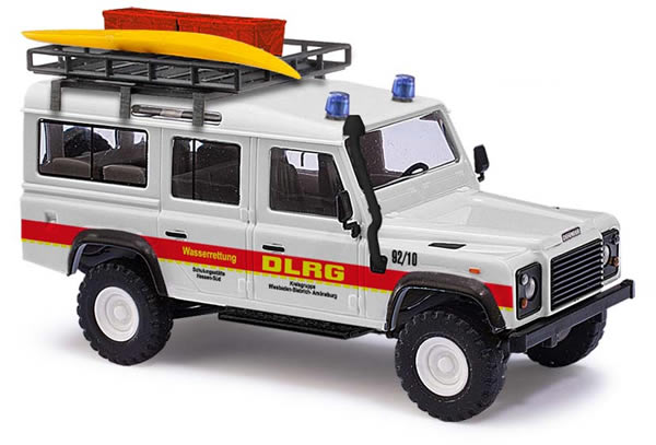 Busch 50363 - Landrover Defender with Surfboard DLRG