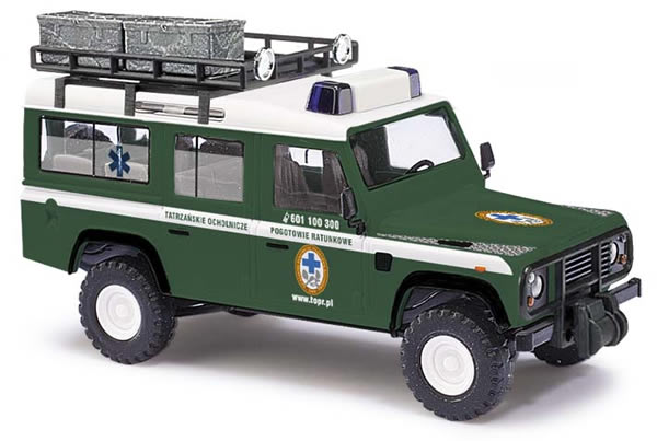 Busch 50390 - Land Rover Defender Mountain Rescue Poland
