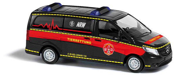 Busch 51137 - Mercedes-Vito, Tierrettung